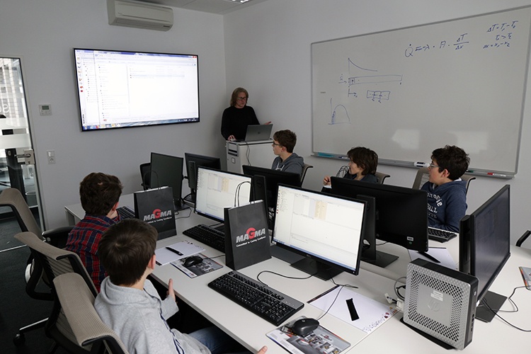 Mini training for the introduction to simulation technology 